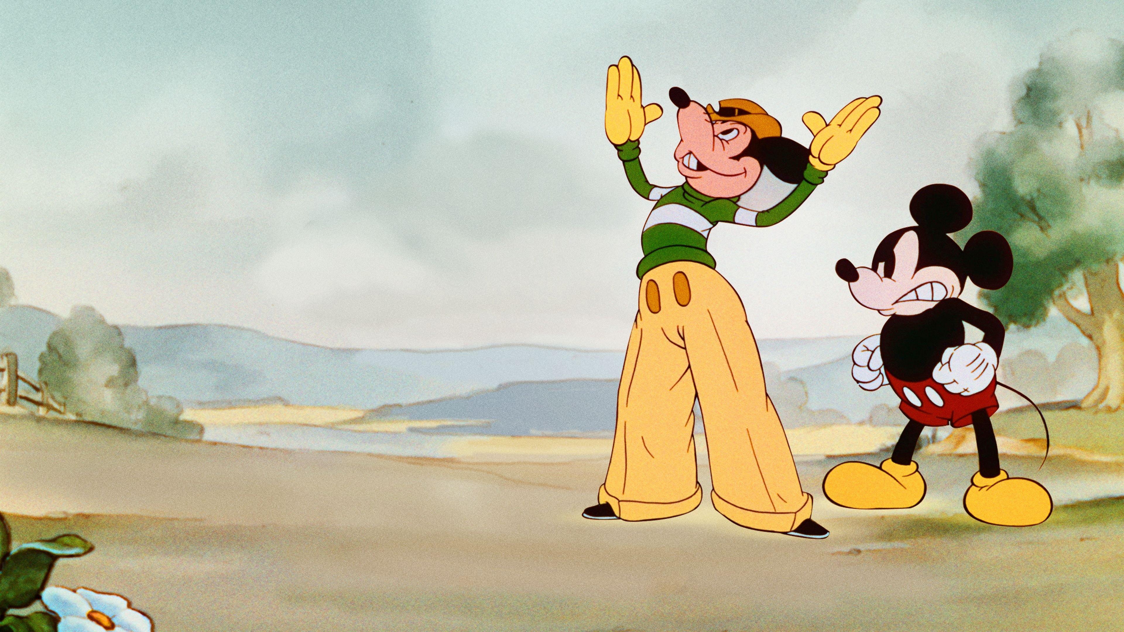 Mickey's Rival 1936 movie scene