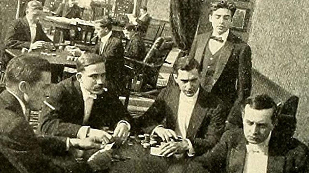 A Stolen Identity 1913 movie scene