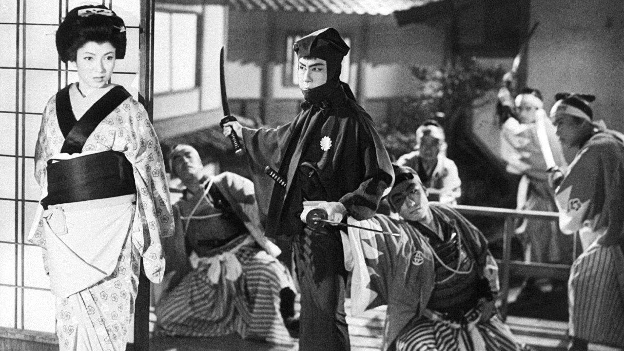 Gale Winds! Tengu Karama 1956 movie scene
