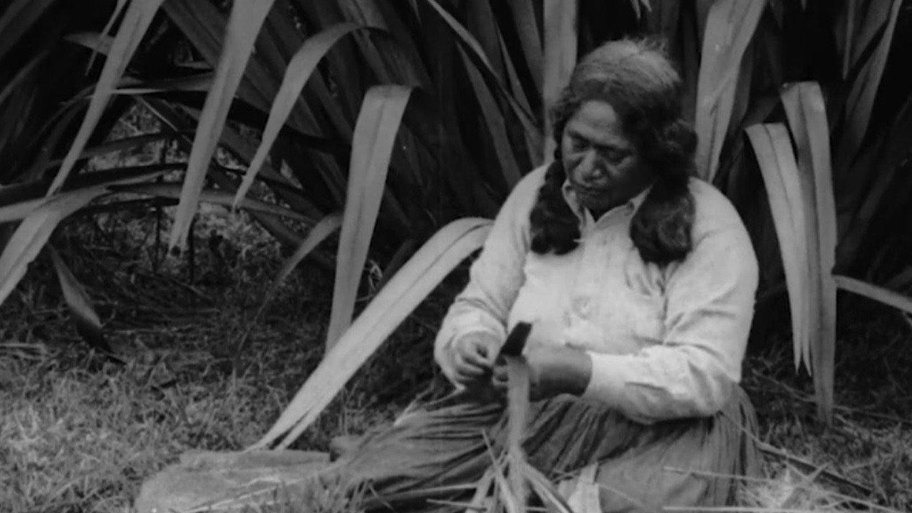 Scenes of Maori Life on the Whanganui River 1921 movie scene
