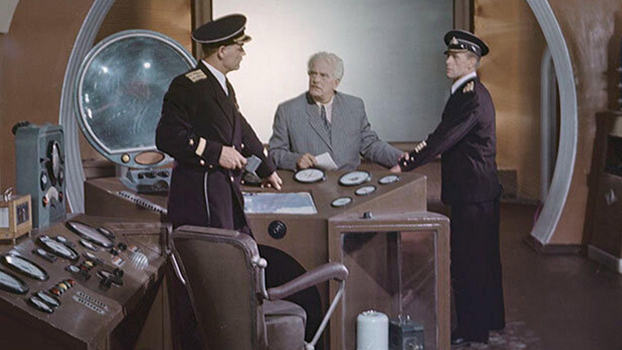 The Secret of Two Oceans 1957 movie scene