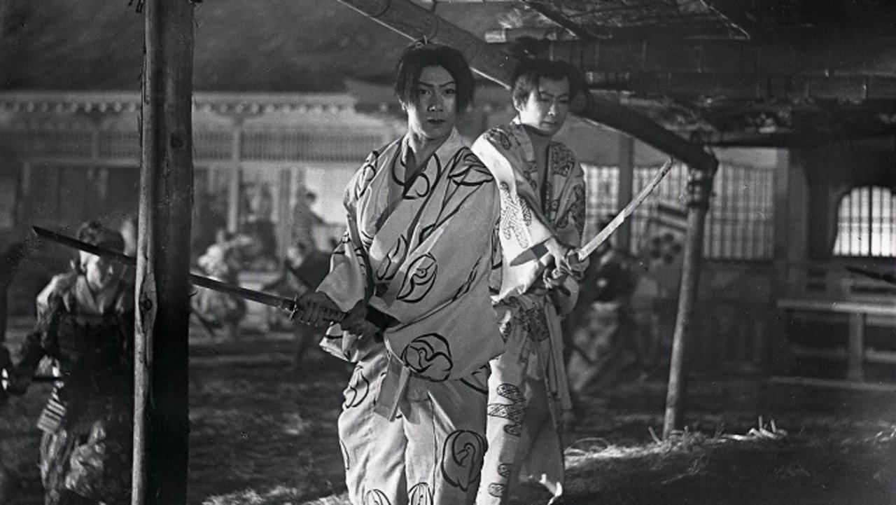 A Young Samurai 1955 movie scene