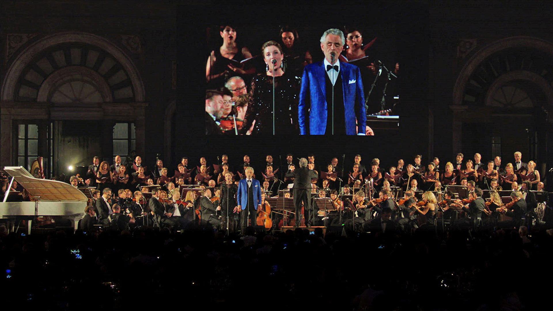 Andrea Bocelli - Sacred Arias 1999 movie scene