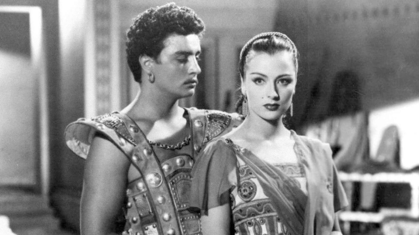 The Queen of Sheba 1952 movie scene