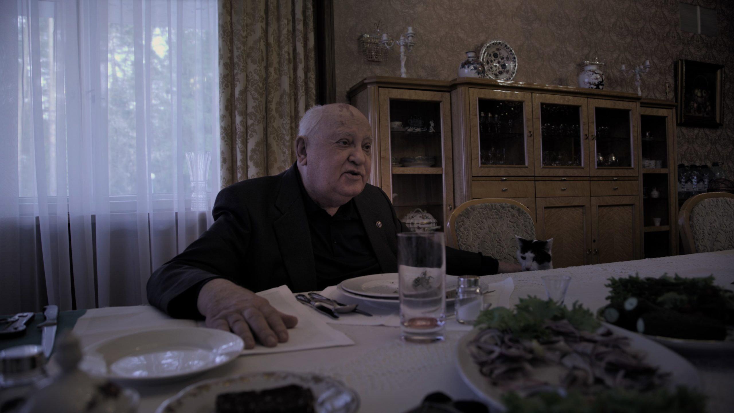 Gorbachev. Heaven 2021 movie scene