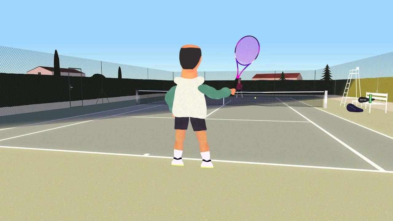 Tennis and Barbecue 2012 movie scene