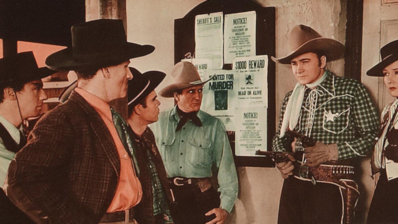 The Cowboy from Sundown 1940 movie scene