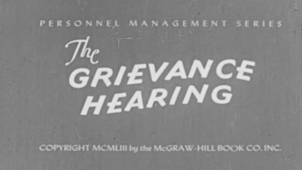 The Grievance Hearing 1953 movie scene
