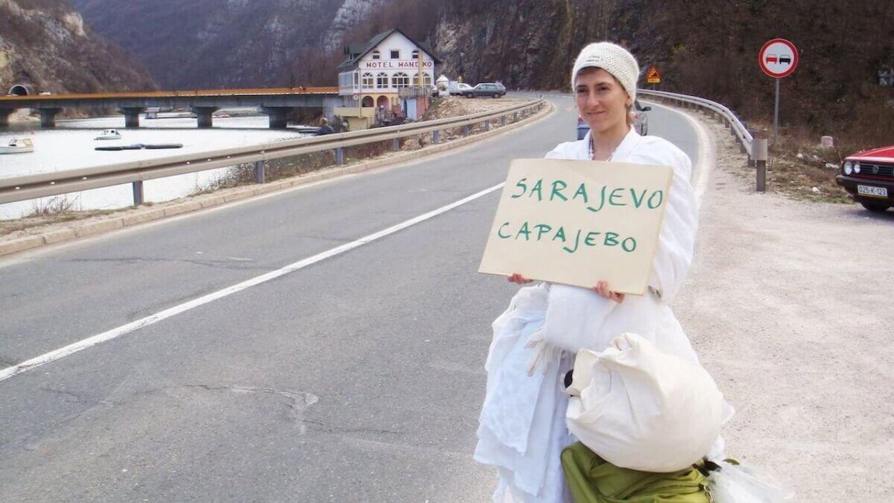I'm in Love with Pippa Bacca 2020 movie scene