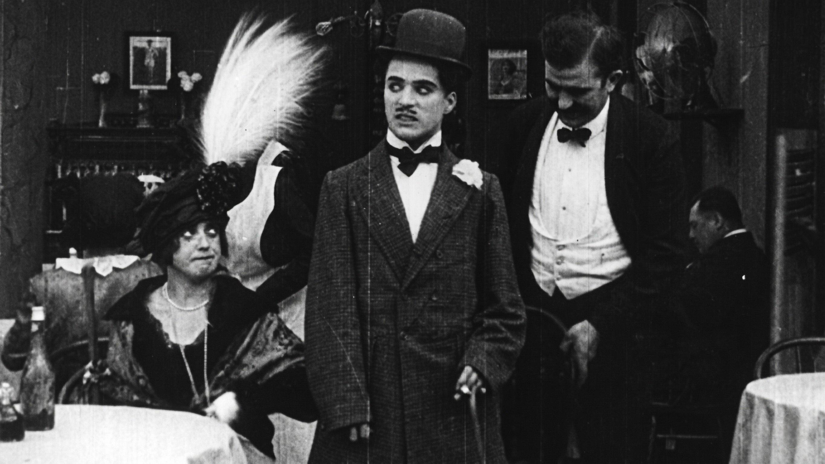 Tillie's Punctured Romance 1914 movie scene