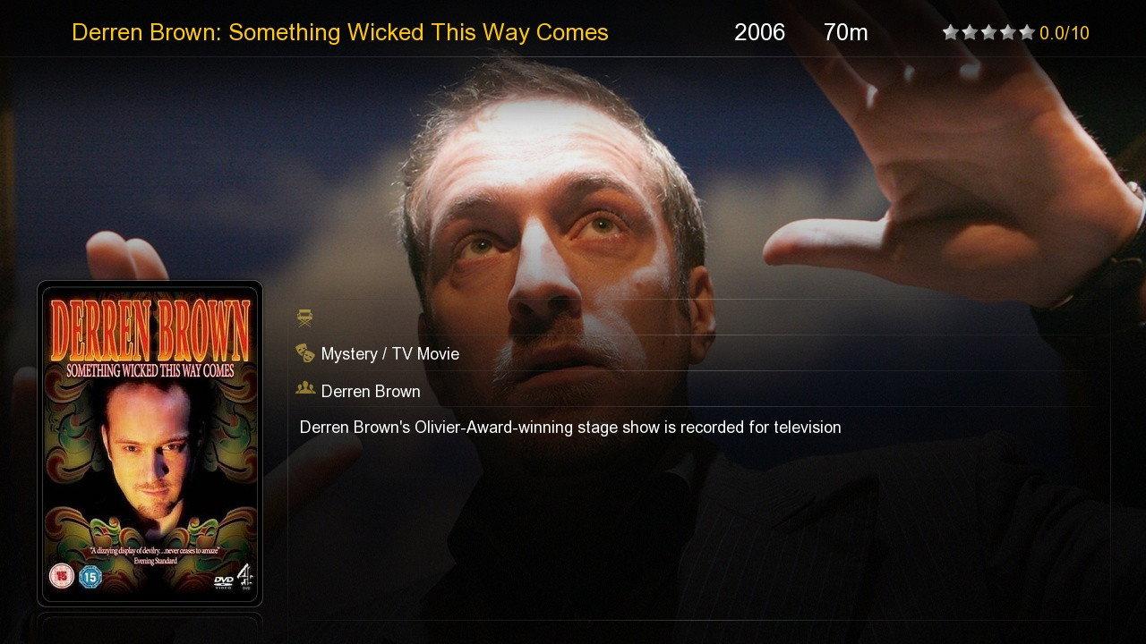 Derren Brown: Something Wicked This Way Comes 2006 movie scene