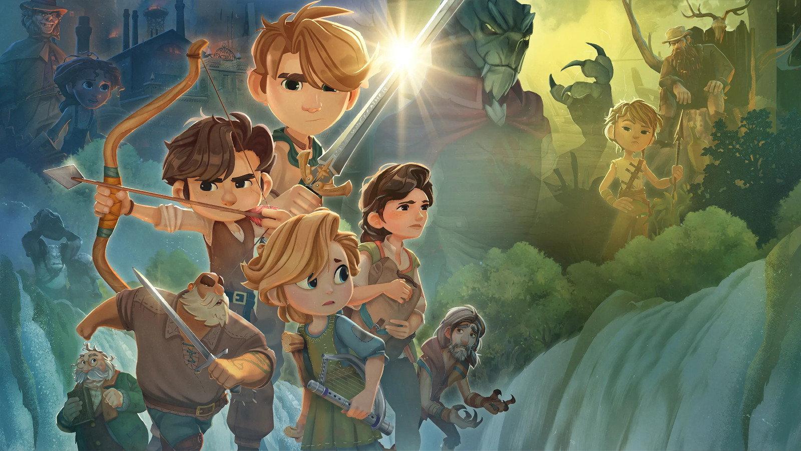 The Wingfeather Saga: The Journey Begins 2025 movie scene