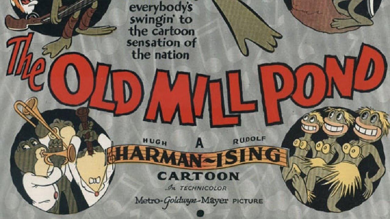 The Old Mill Pond 1936 movie scene
