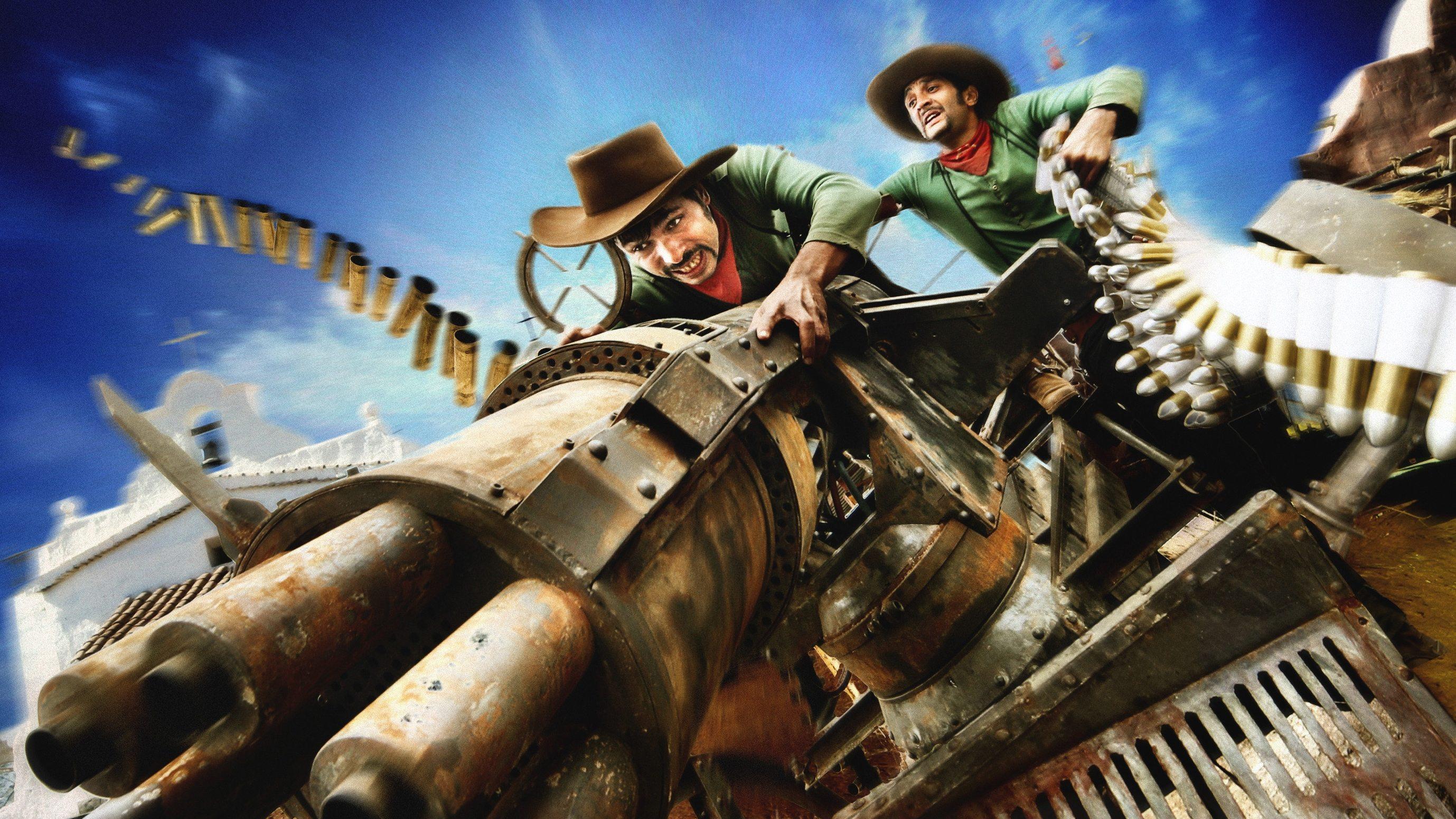 Lucky Luke and the Daltons 2004 movie scene