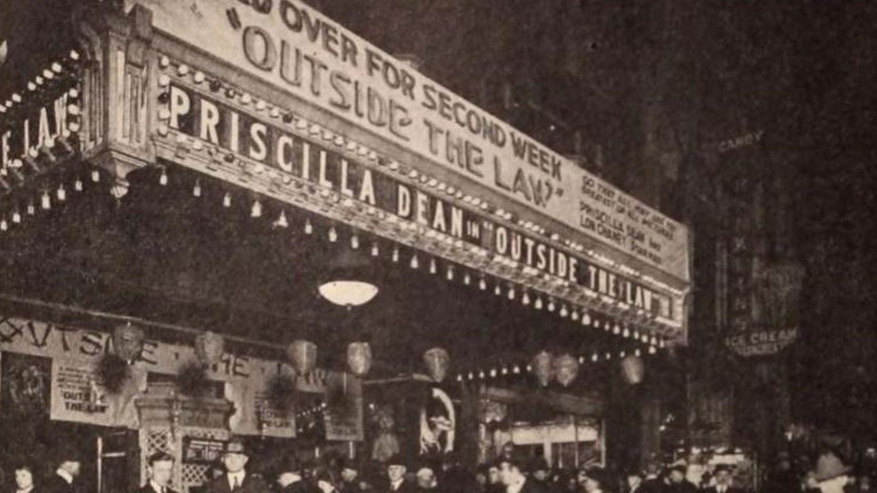 Outside the Law 1921 movie scene