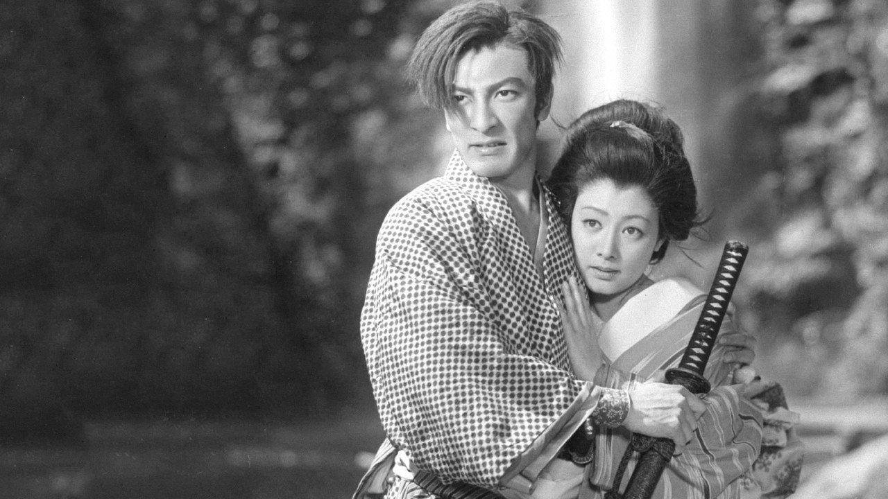 Beautiful Tengu 1954 movie scene