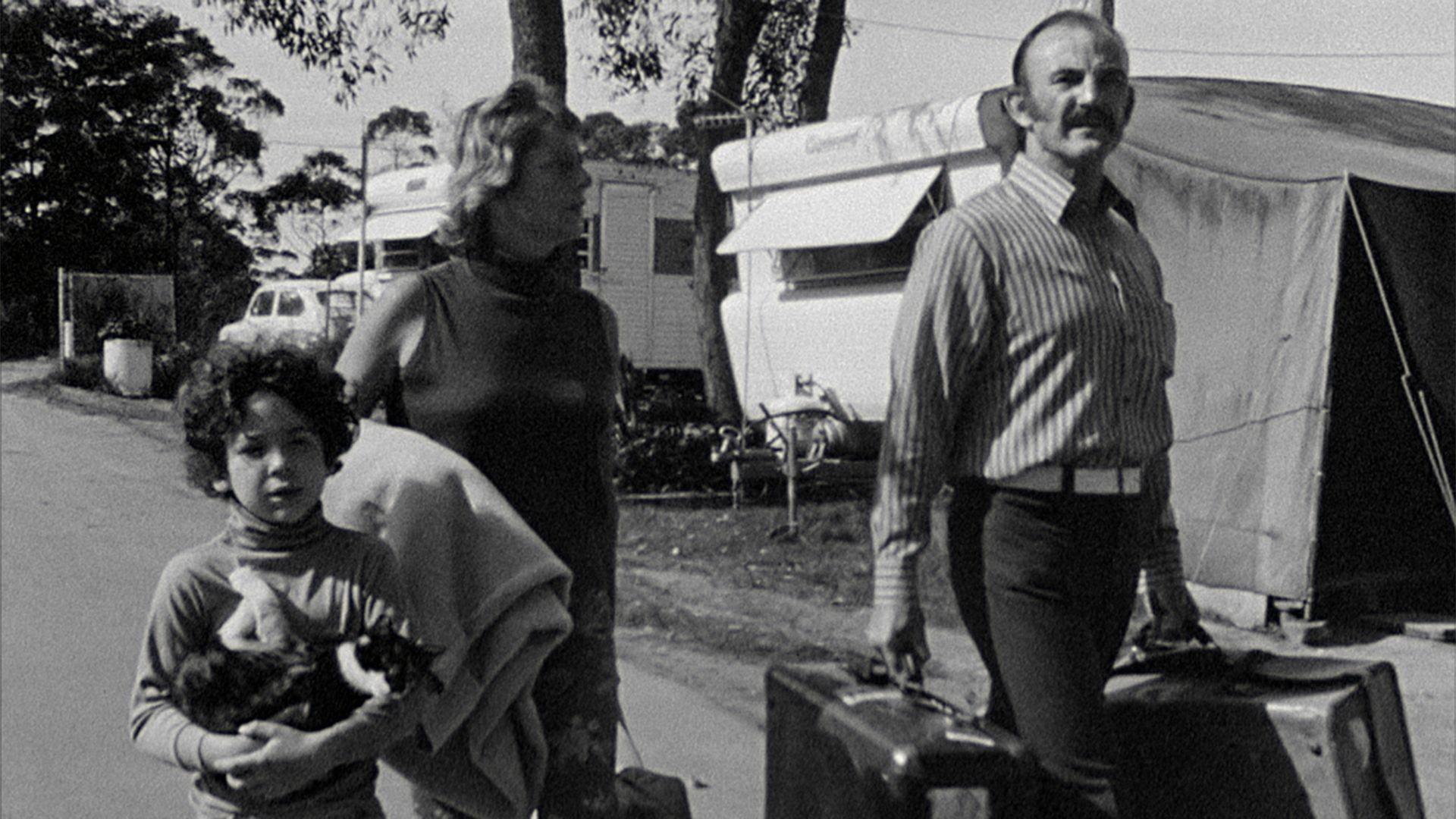Caravan Park 1973 movie scene