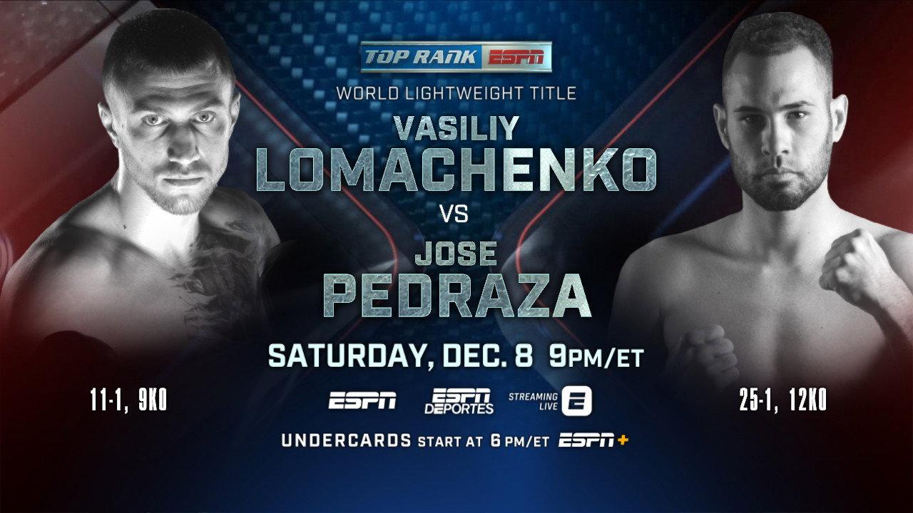 Vasyl Lomachenko vs. Jose Pedraza 2018 movie scene
