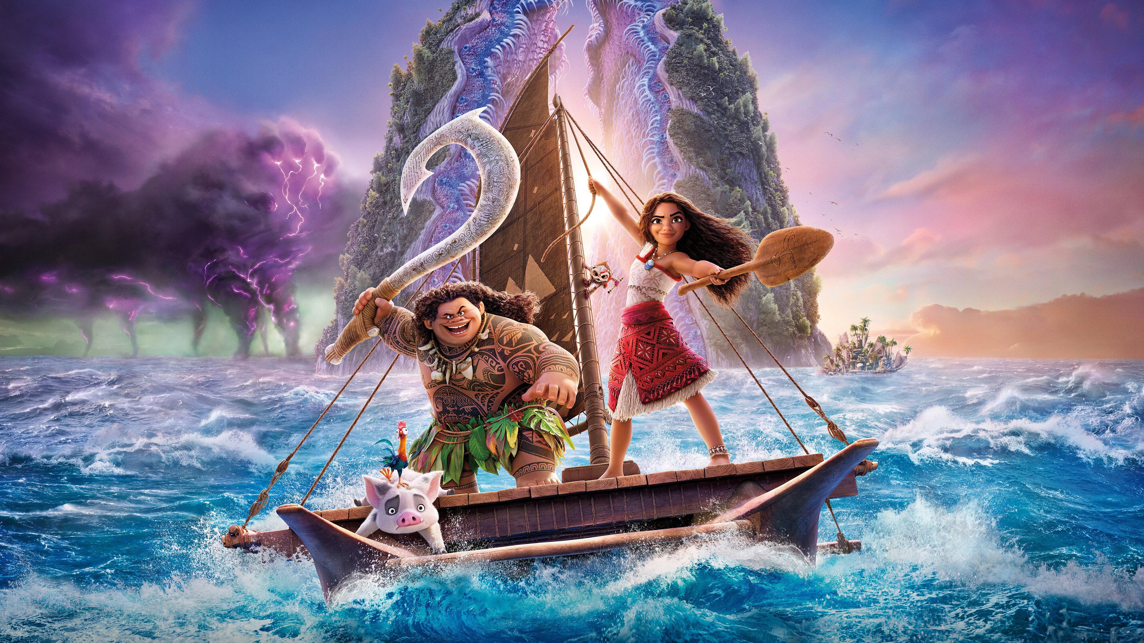 Moana 2 2024 movie scene