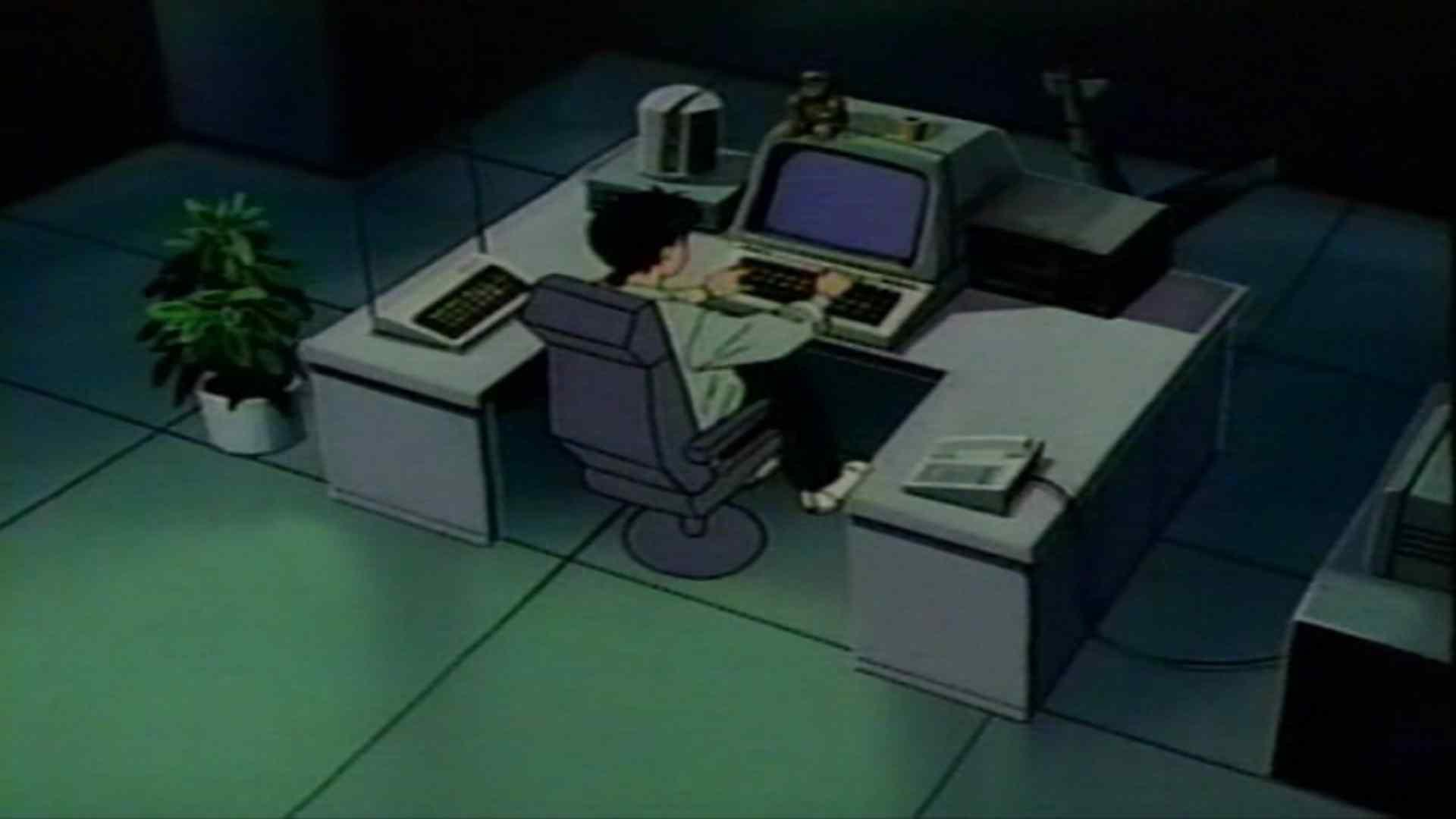 Dark Warrior 1991 movie scene