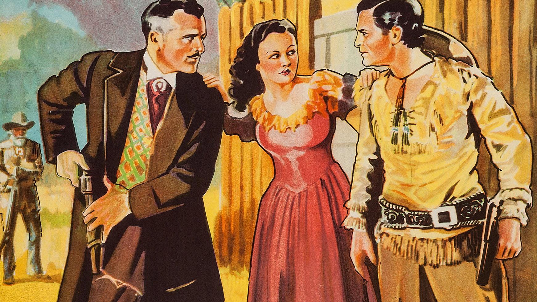Custer's Last Stand 1936 movie scene