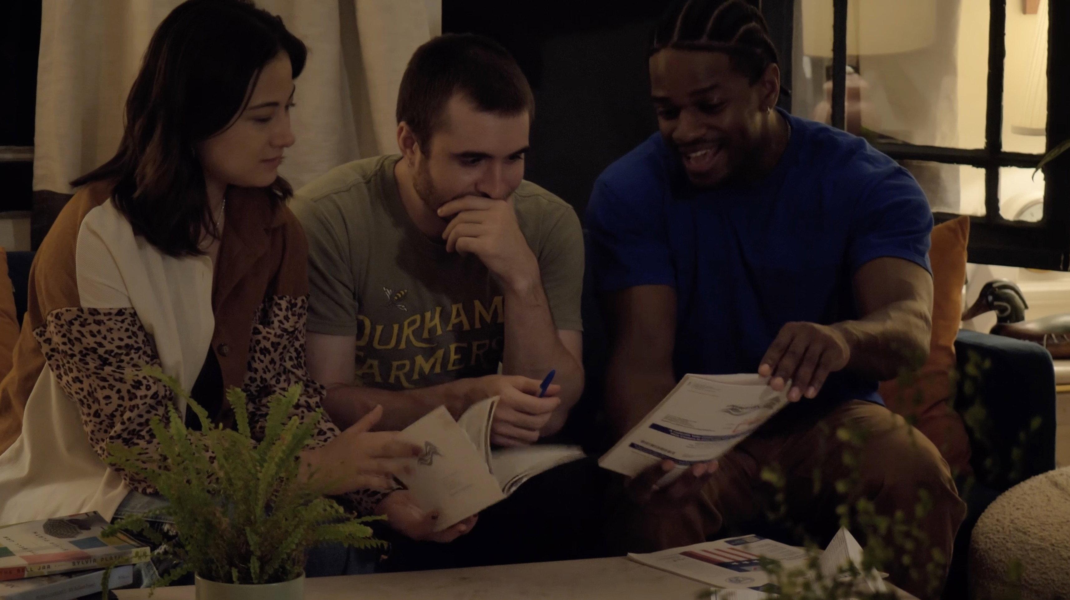 The Canvasser 2026 movie scene