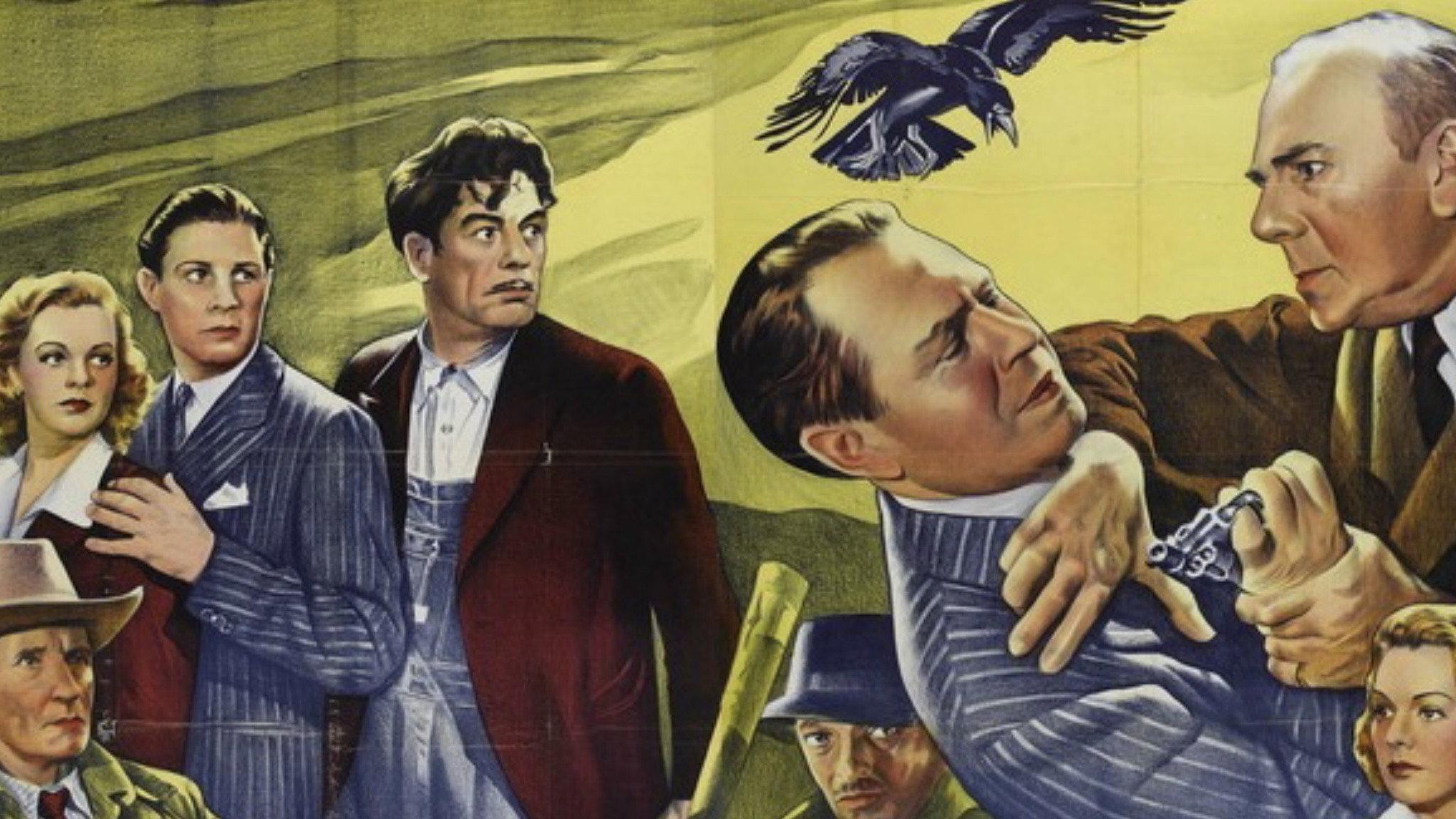 The Black Raven 1943 movie scene