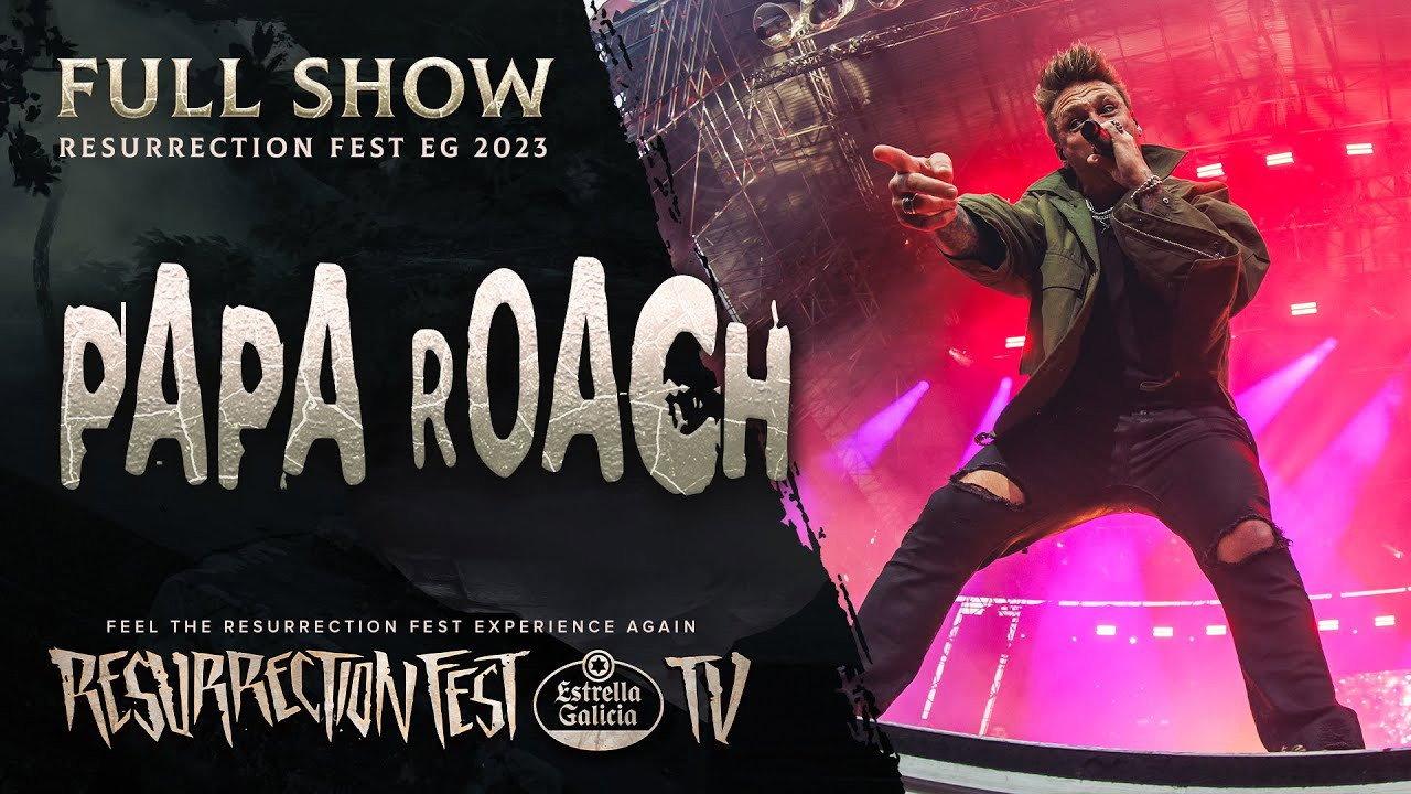 Papa Roach - Live at Resurrection Fest EG 2023 movie scene