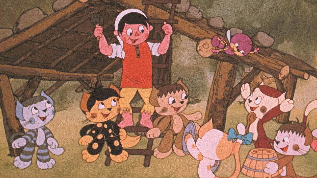 The Poor Miller's Boy and the Kitten 1971 movie scene