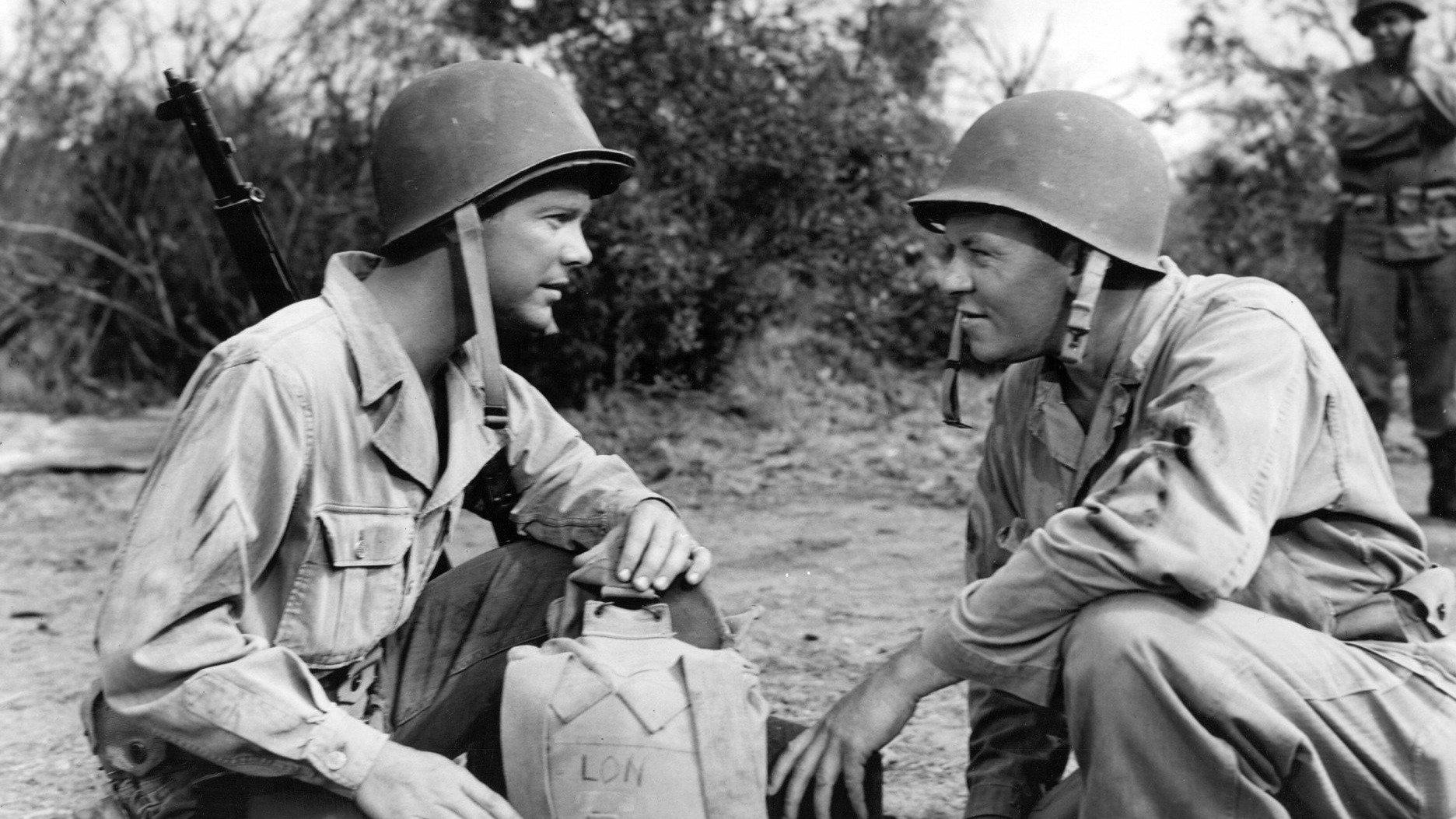 A Yank in Korea 1951 movie scene