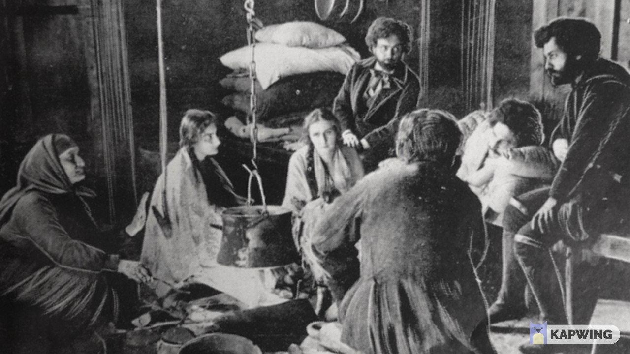 Uprising in Guria 1929 movie scene