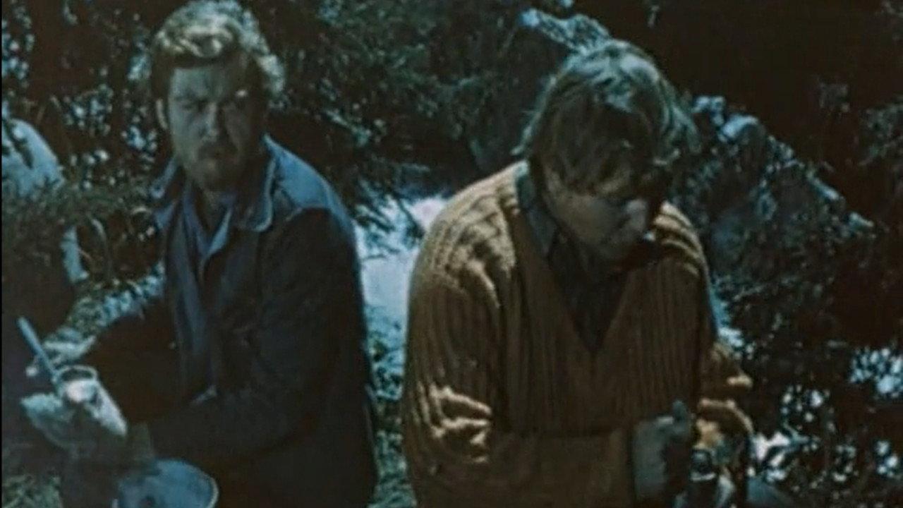 SOS from the Taiga 1976 movie scene