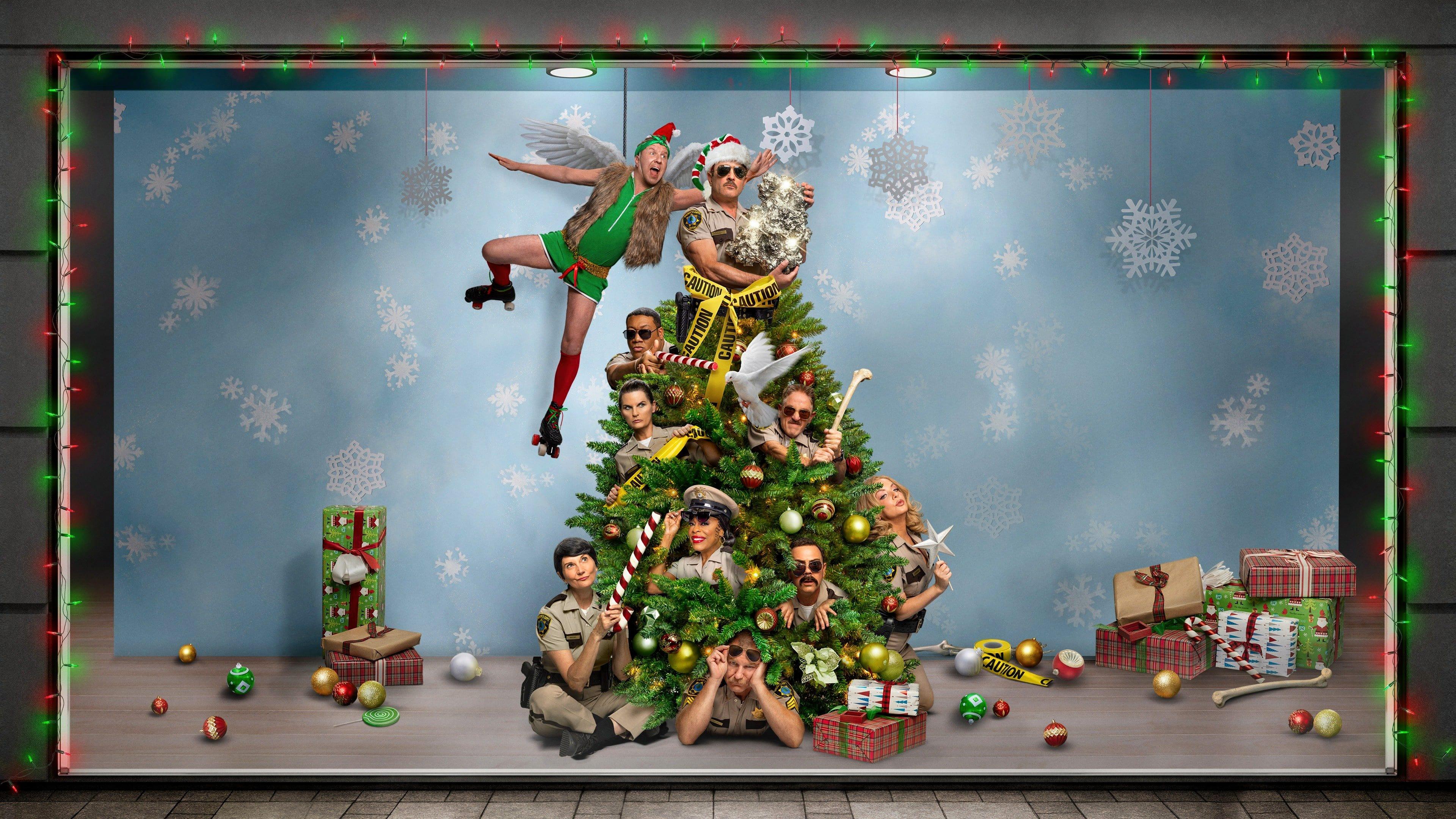 Reno 911!: It's a Wonderful Heist 2022 movie scene