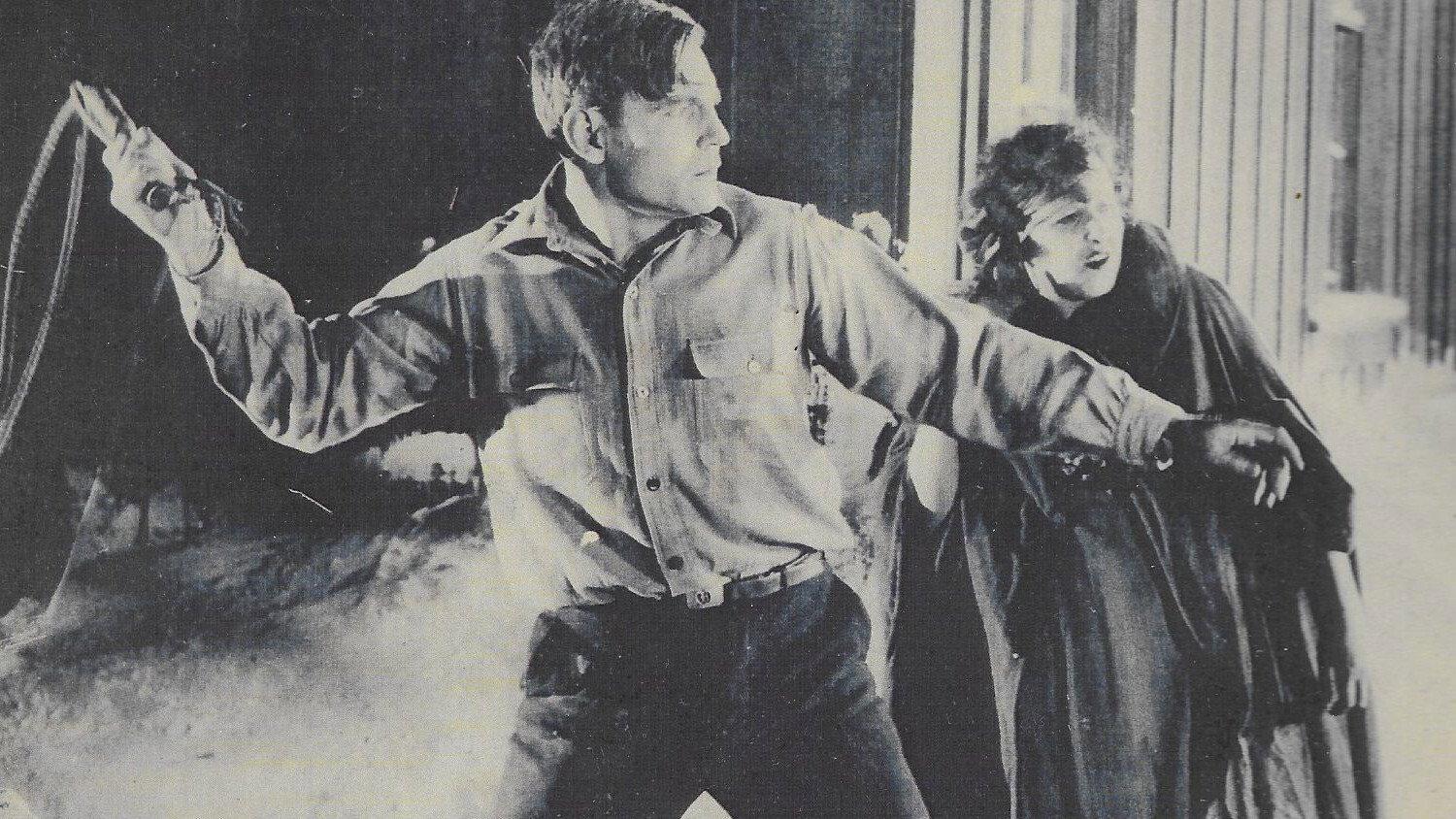 Snowdrift 1923 movie scene