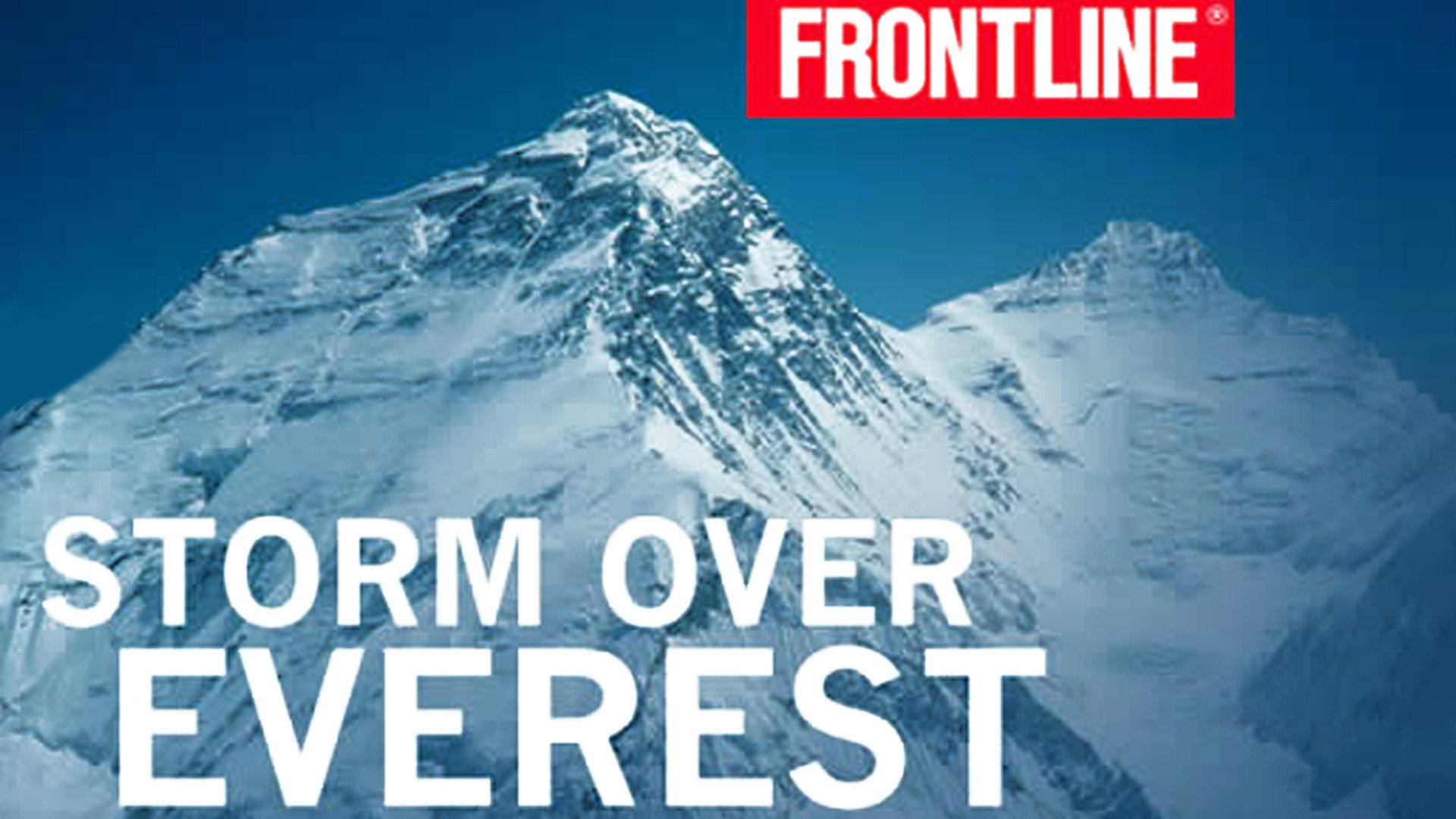 Storm Over Everest 2008 movie scene