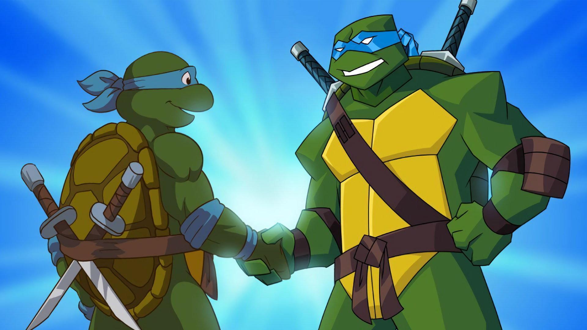 Turtles Forever 2009 movie scene