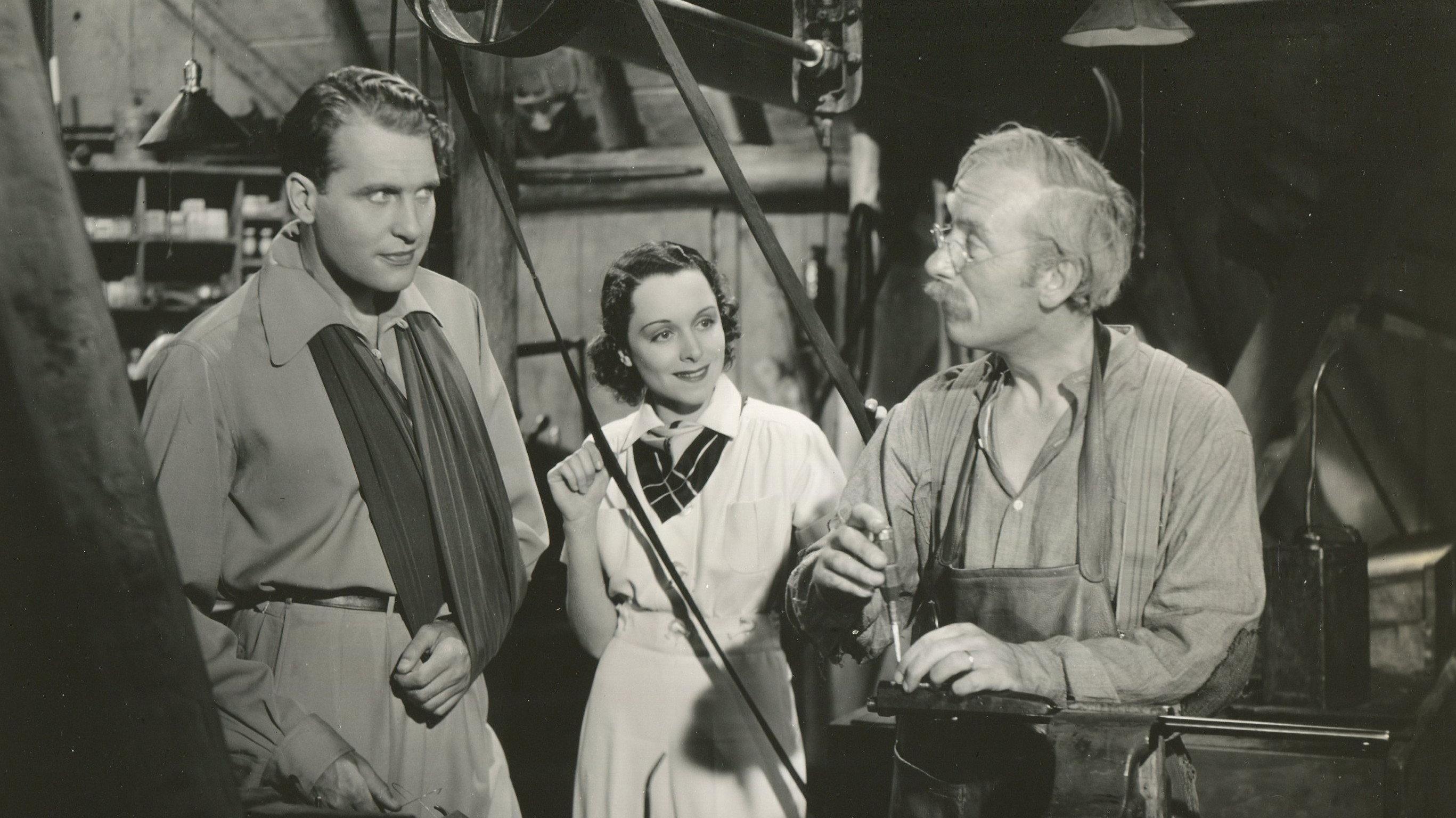 Straight from the Shoulder 1936 movie scene