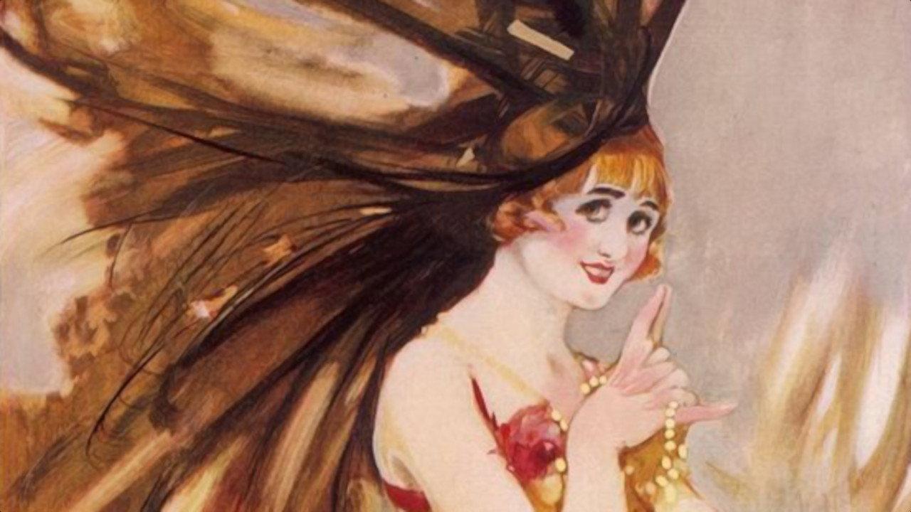 Rosy Rapture 1915 movie scene