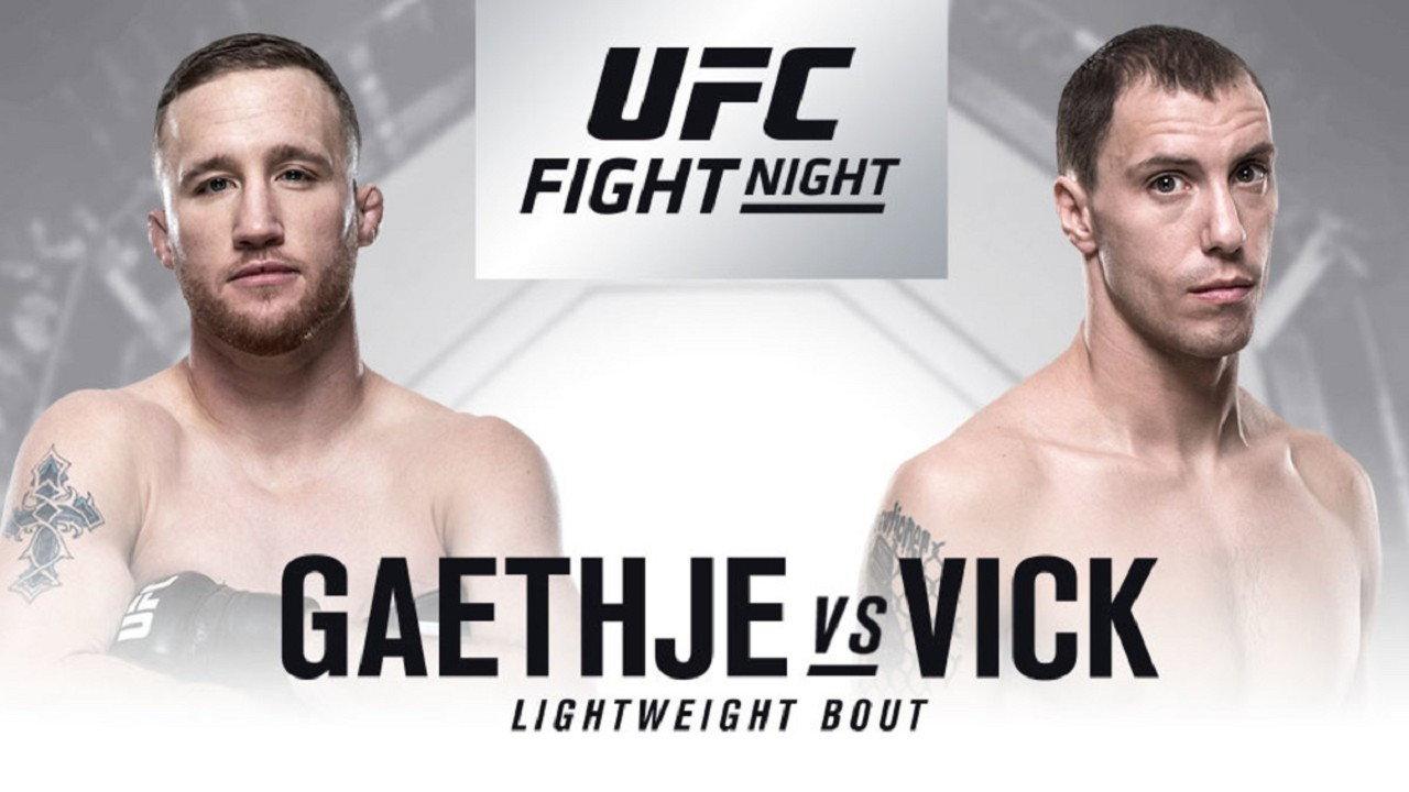 UFC Fight Night 135: Gaethje vs. Vick 2018 movie scene