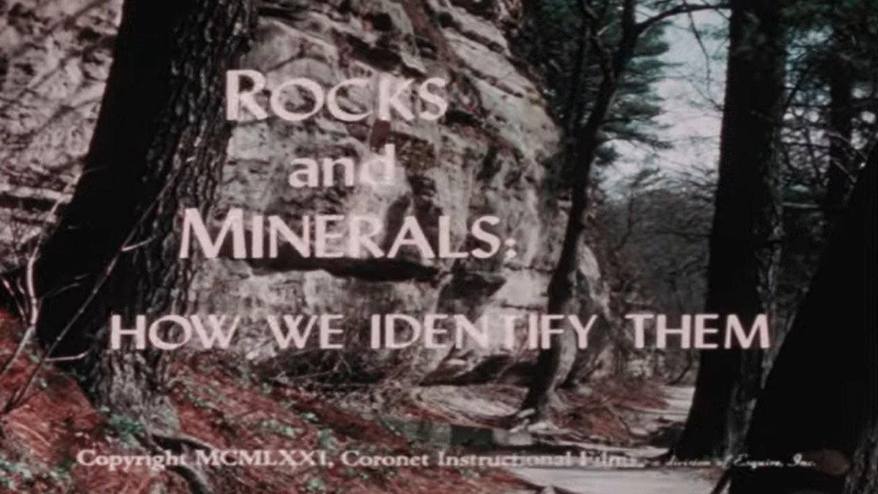 Rocks and Minerals: How We Identify Them 1971 movie scene
