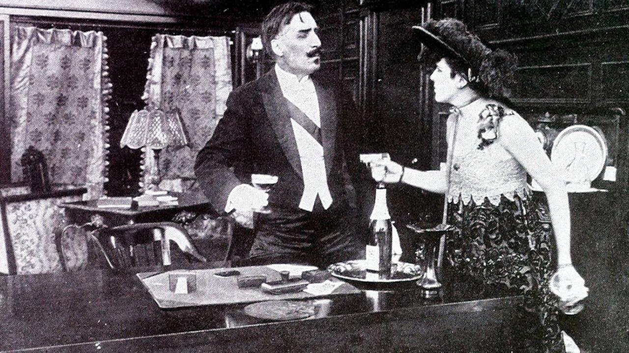 The Girl Detective 1915 movie scene