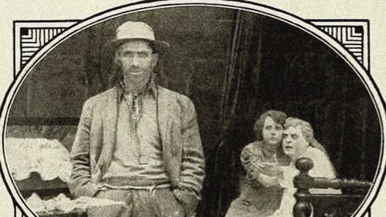 The Flight of the Crow 1913 movie scene