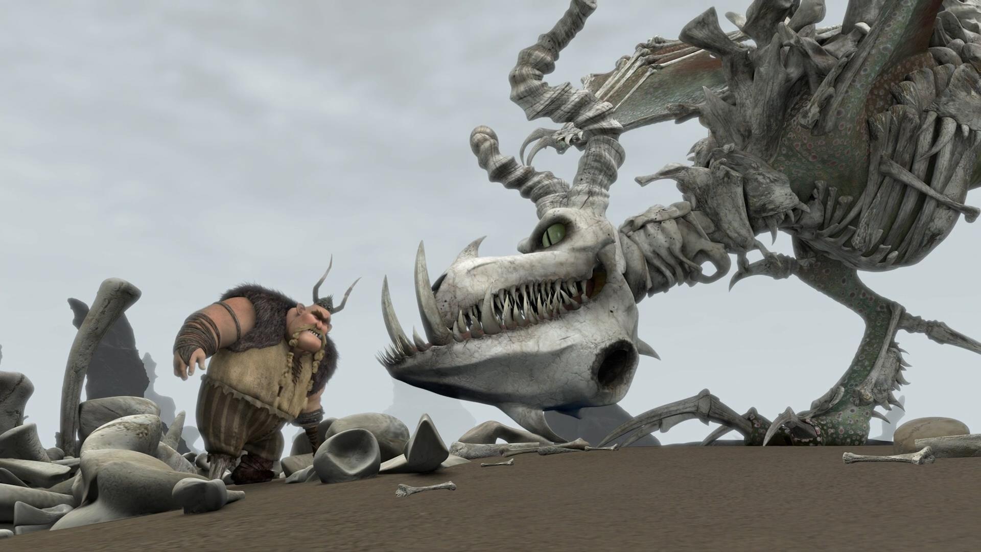 Legend of the BoneKnapper Dragon 2010 movie scene