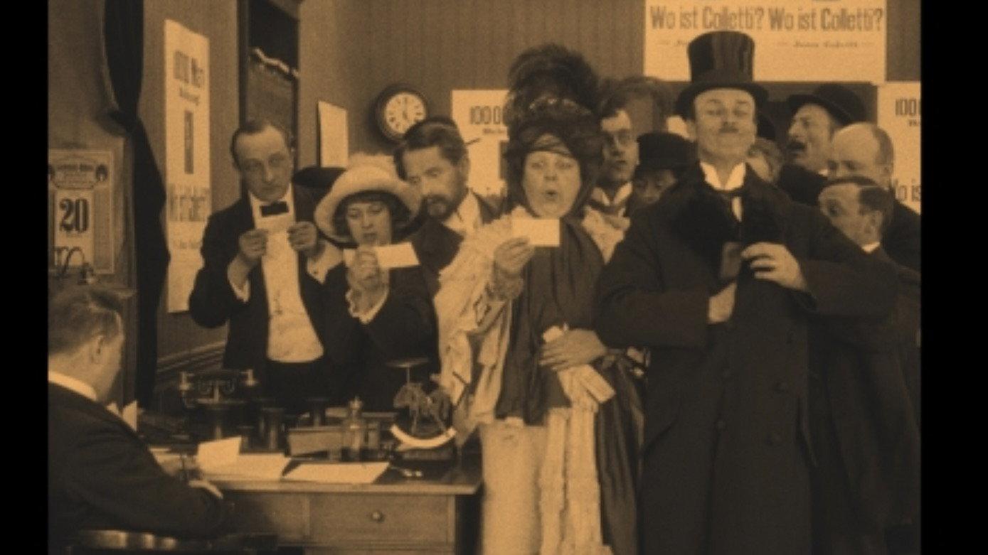 Where Is Coletti? 1913 movie scene