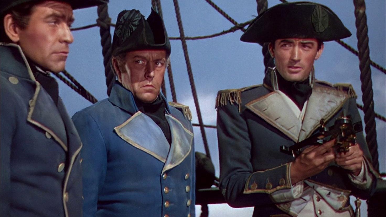 Captain Horatio Hornblower R.N. 1951 movie scene