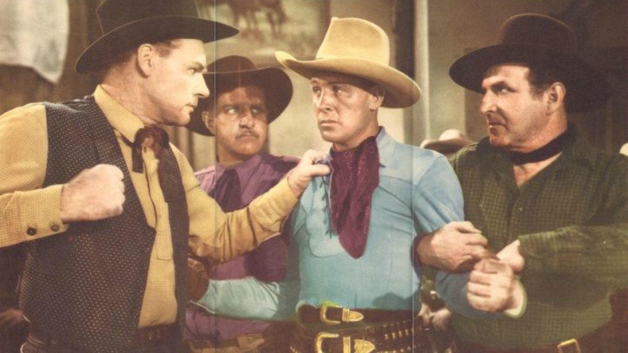 Law of the Saddle 1943 movie scene
