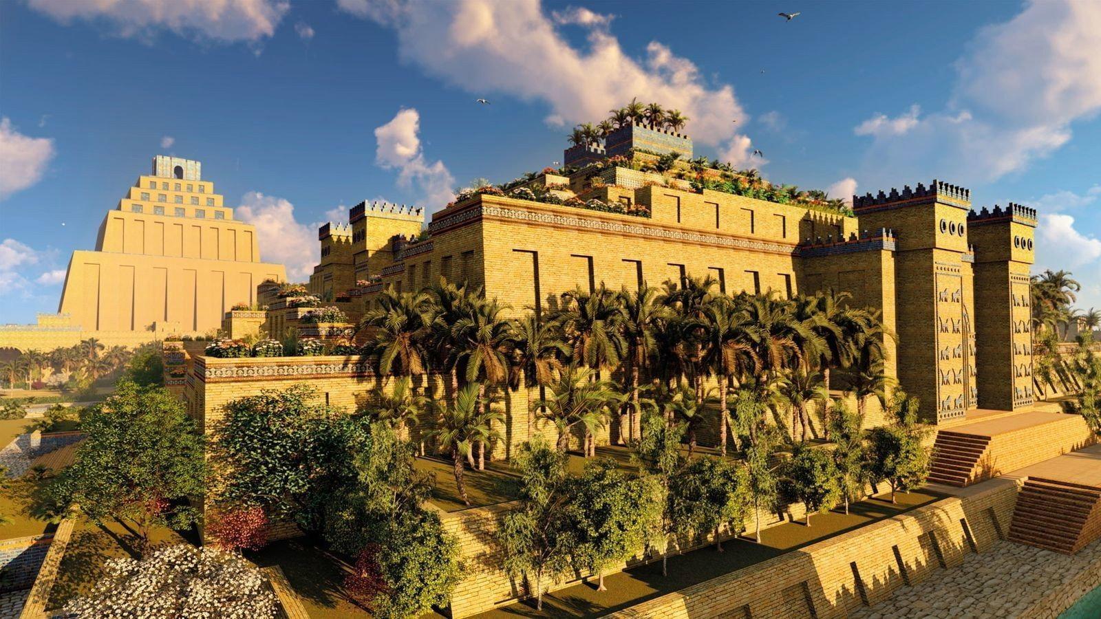 Finding Babylon's Hanging Garden 2015 movie scene