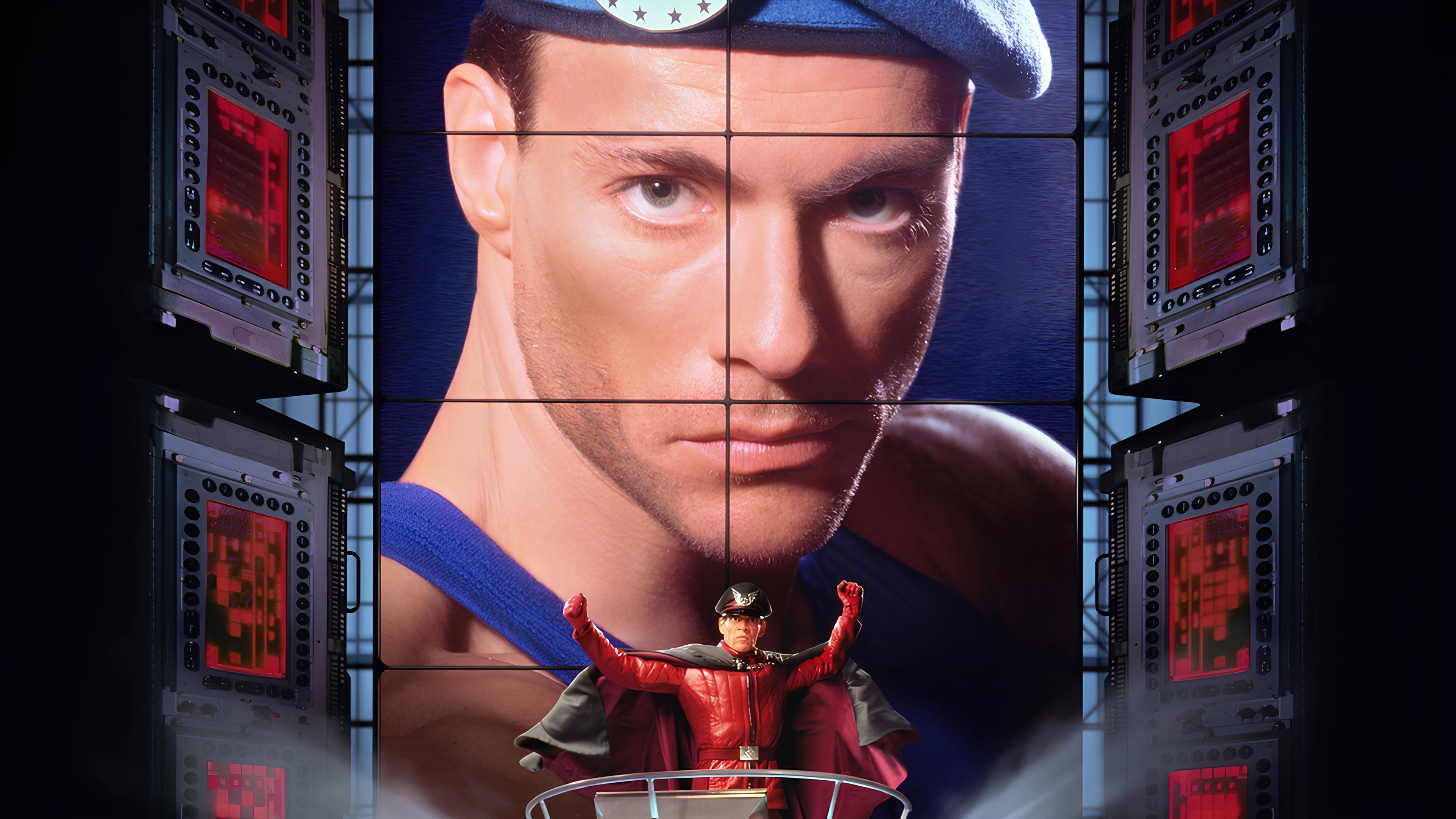 Street Fighter 1994 movie scene