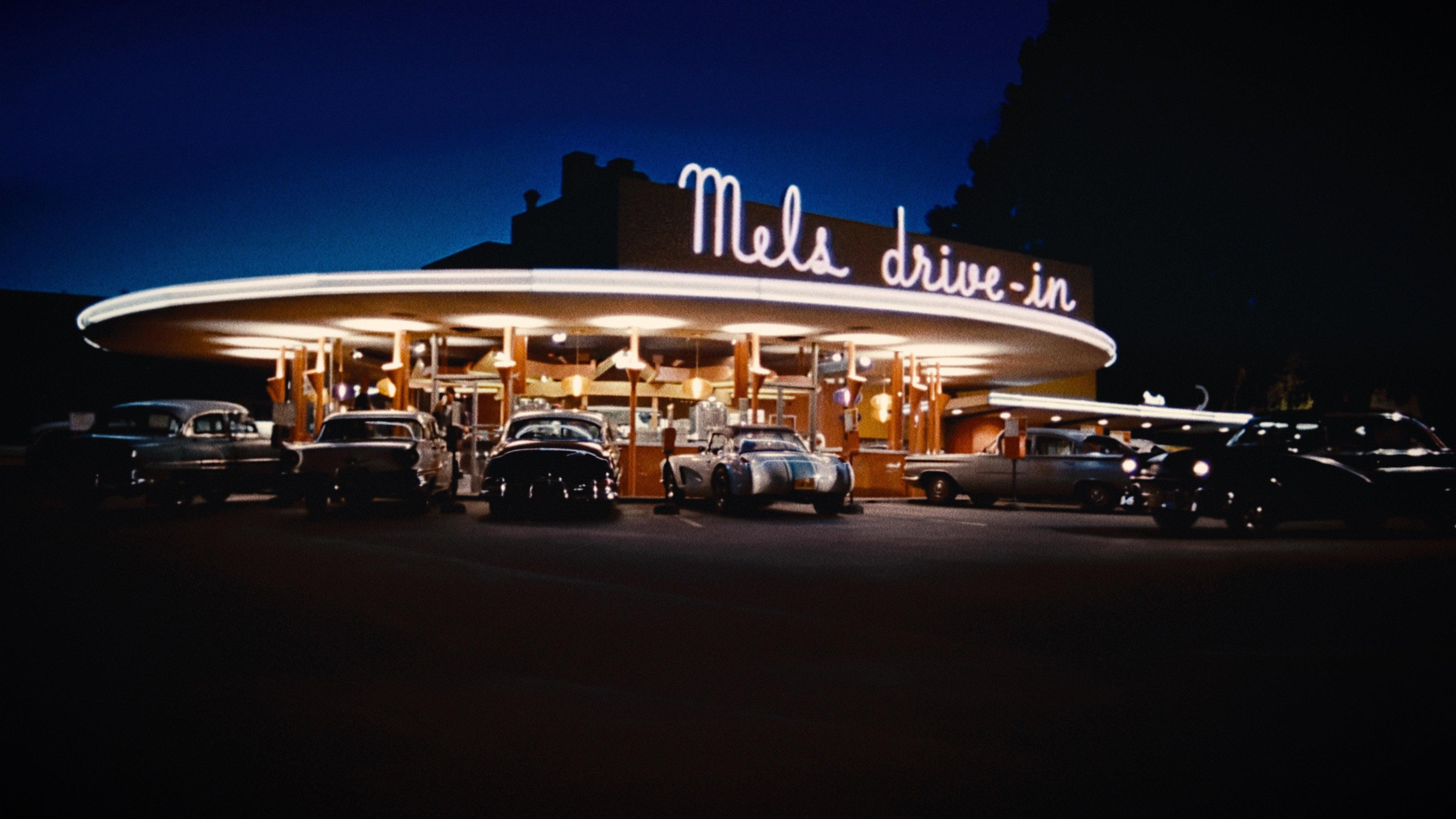 American Graffiti 1973 movie scene