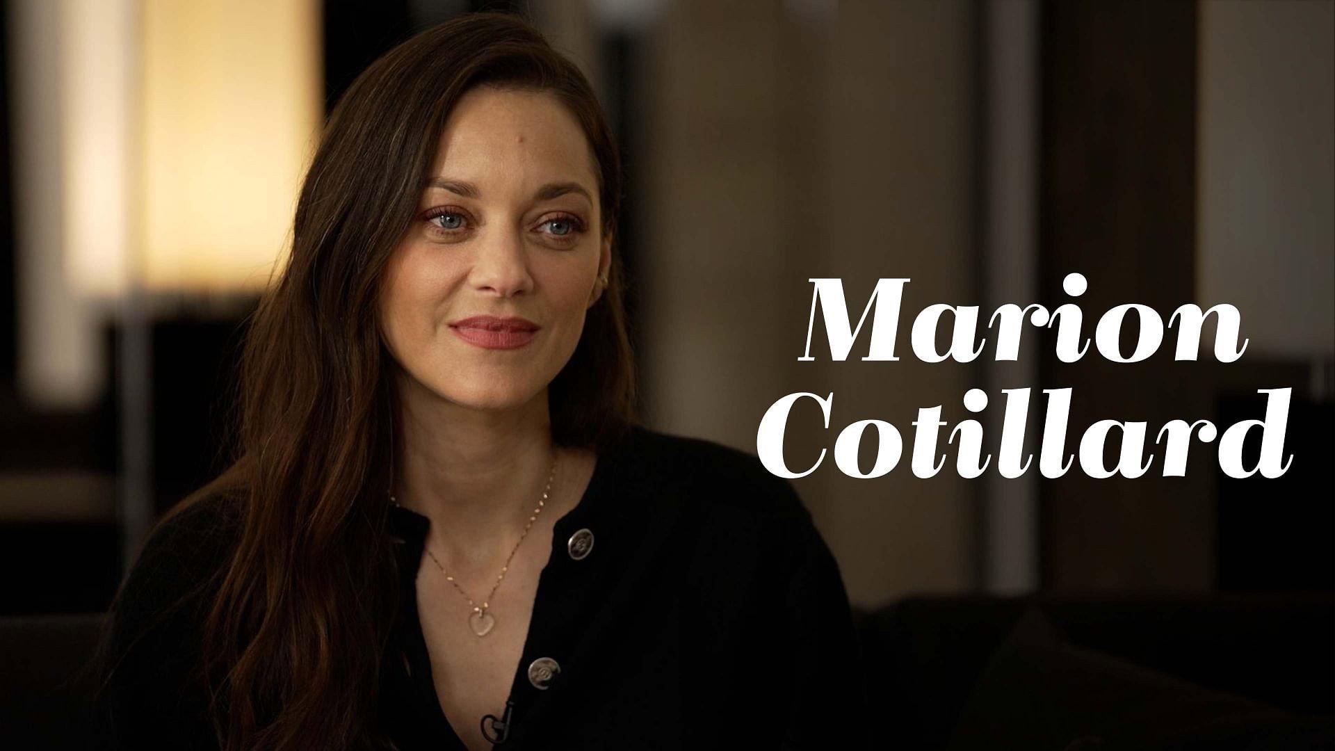 A Conversation with Marion Cotillard 2025 movie scene
